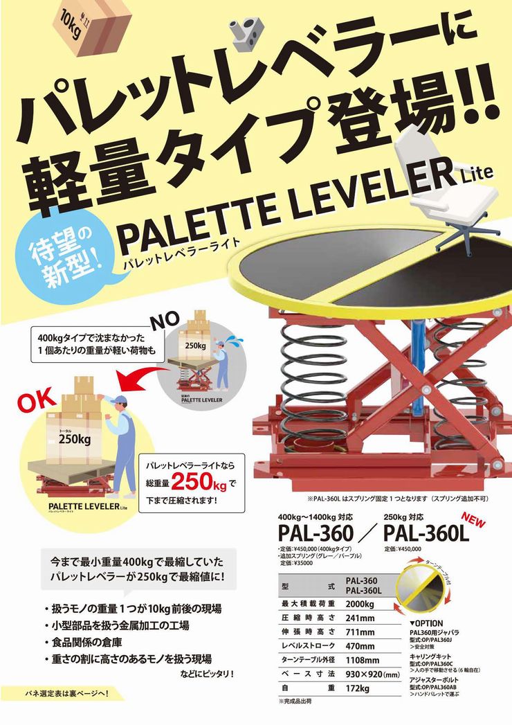 PAL-360Lチラシ